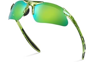 Xagger Kids Youth Polarized Sports Sunglasses for Boys Girls Baseball Softball Glasses TR90 Frame