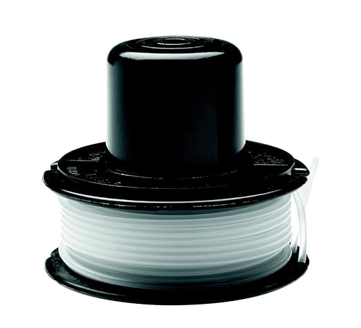 BLACK+DECKER A6226-XJ Strimmer Spool (6 Meter, White, Plastic)