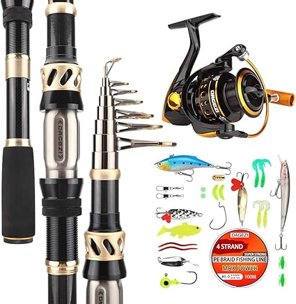 women's fishing rod and reel combo