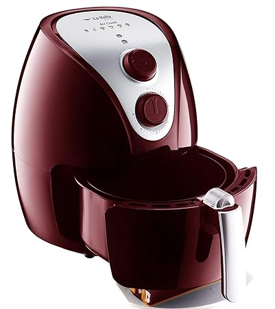 La Italia By Renesola 1400W Air Fryer - La Italia with Renesola, 30.7x30.7x37.1cm(Red)