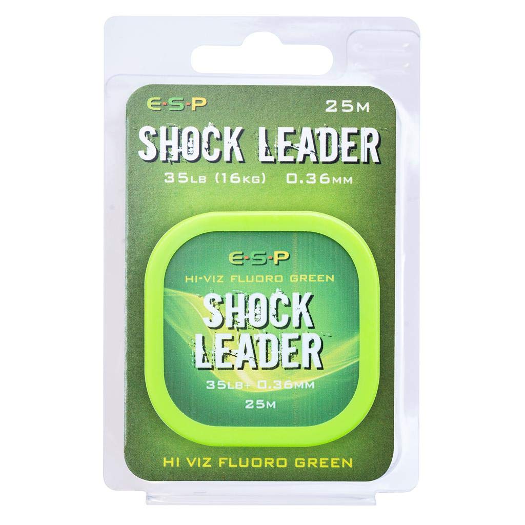 ESP Fluoro Green Shock Leader 35lb / 25m Spool