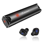 �ڿʲ��� Bluetooth 5.0 IPX7�����ɿ�� �磻��쥹 ����ۥ� 40����Ϣ³��ư Bluetooth ����ۥ� �ⲻ�� ��ư�ڥ���� ��ưON/OFF �֥롼�ȥ����� ����ۥ� ����ʬΥ�� ξ������ �ϥ󥺥ե꡼ ���ż���Ǽ�������� iPhone��Android �б� (�֥�å�) 