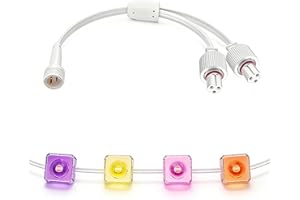 Y Splitter Extension Cable Compatible with Govee Permanent Outdoor Lights H705A H705B H705C H705D H705E H705F H706A H706B H70