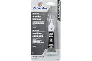Permatex 31842 Extra-Fine Graphite Lubricant, 6g Tube