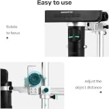 Andonstar AD246-M Digital Microscope 3 Lens Soldering Coin Biological 1080P 7" view 6