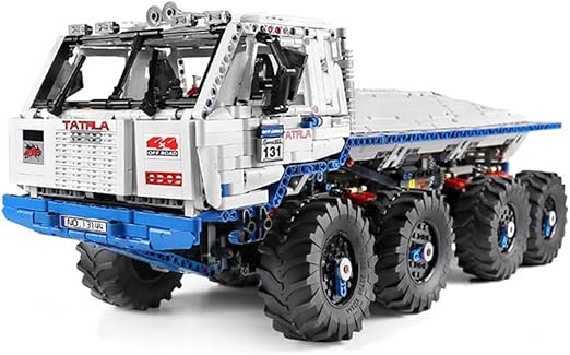 Amazon Co Jp ビルディングブロック組立玩具 エンジニアリング輸送車両トラックパズル大エンジニアリング輸送トラックシリーズモデル ホーム キッチン