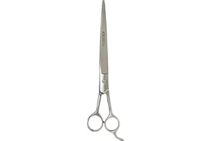 TAMSCO Barber Scissor/Groomer with Rest 10-Inch Stainless Steel Ice Tempered Beveled Edge Straight