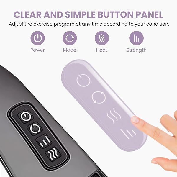 GULZO 4D SHIATSU NECK AND SHOULDER MASSAGER WITH HEAT, DEEP TISSUE BACK AND NECK MASSAGER FOR PAIN RELIEF, ECO-FRIENDLY PORTABLE MASSAGE PILLOW FOR HOME OFFICE CAR, RELAXING GIFT FOR MEN AND WOMEN