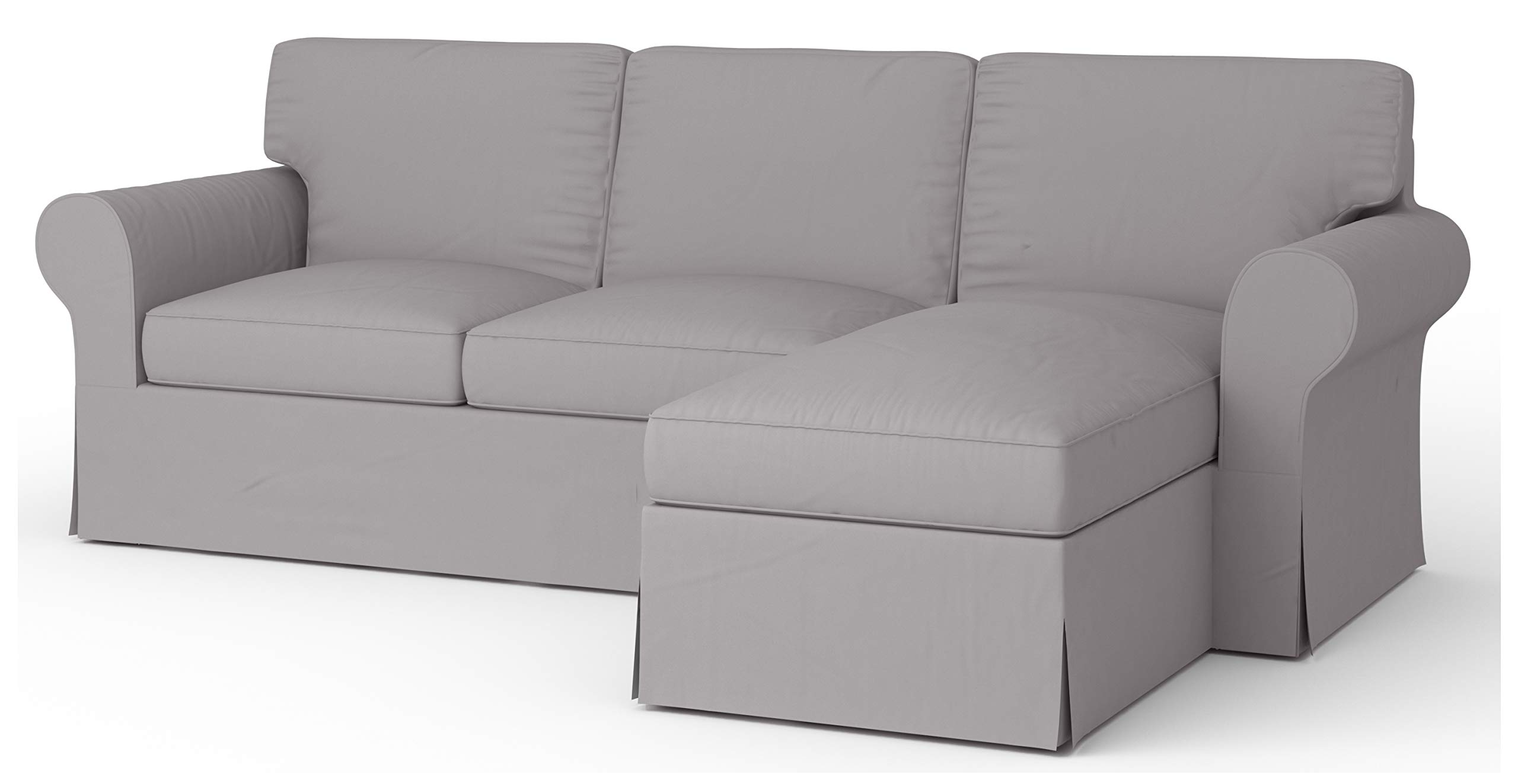 Buy Sofa Cover Only! Dense Cotton Ektorp Loveseat 2 Seater Chaise 4