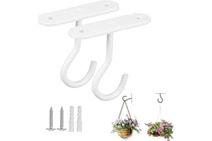 Xiaozuoyue Ceiling Hooks for Hanging Plants 2 Pack Ceiling Hook,Hanging Planter, Plant Hooks, Crochet Plafond, Wall Plant Han