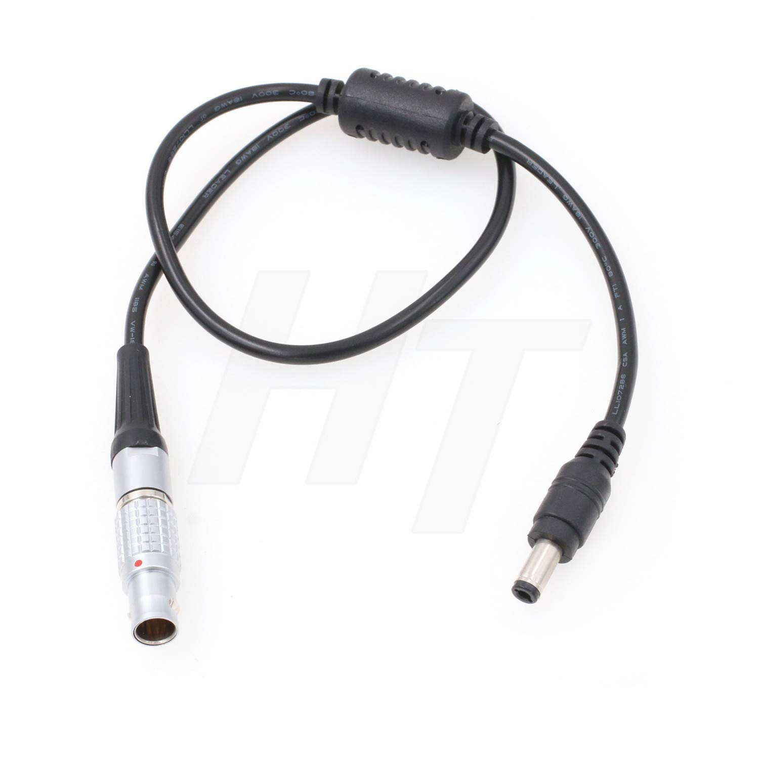 HangTon 6-pin to DC 2.5mm Power Cable for DJI RONIN 2 14.4V to Blackmagic Cinema Camera and Video Assist Monitor