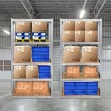 EFAN 5 Tier Garage Shelving 150x70x30cm Heavy Duty Racking 175KG per Shelf view 9