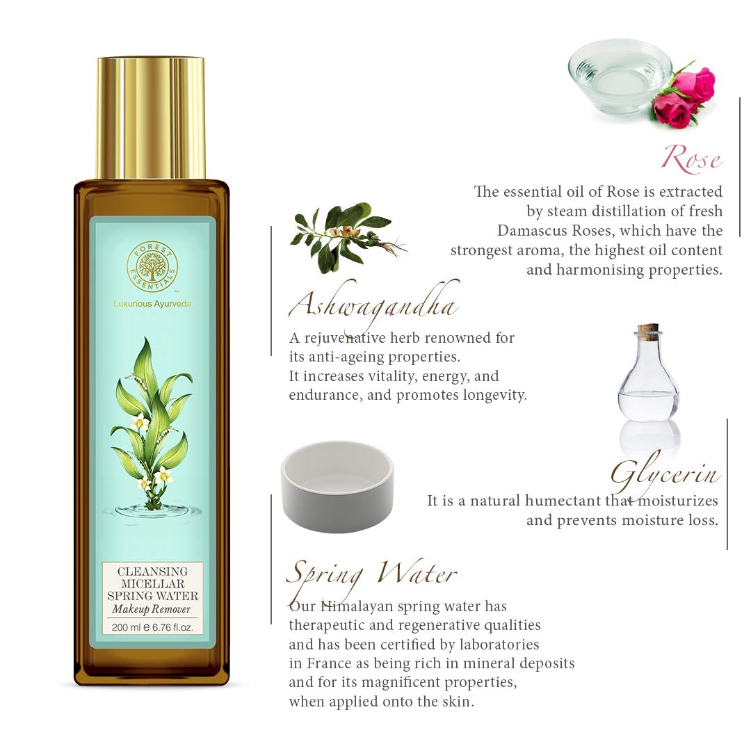forest essentials micellar water