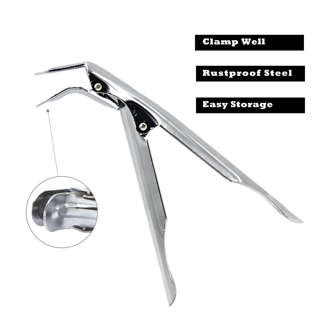 Dracarys Grill Grate Lifter Grill Gripper, Stainless Steel BBQ Charcoal