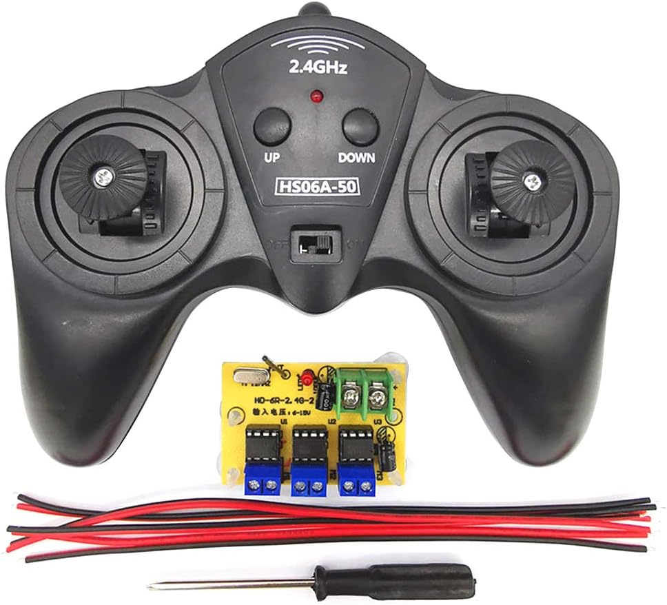 6 channel rc transmitter receiver kit