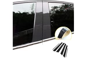 BOLTRY Fit for Toyota Corolla Sedan 2019-2024 Automobile Door Window Pillar Post Trim B Pillar Molding Trim 16Pcs