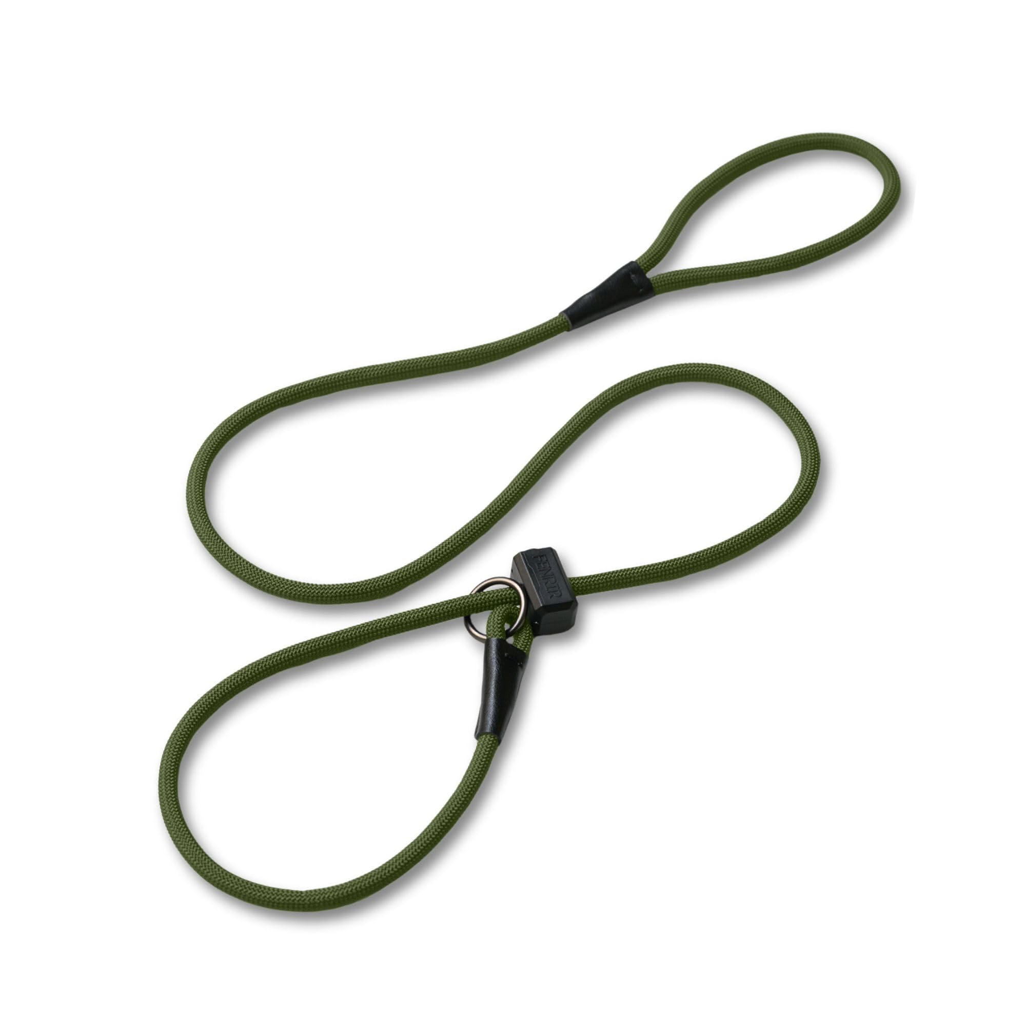 Fenrir Slip Leash 1.4m Professional Dog Training Lead To Stop Pulling, Perfect For Walks, Easy To Use, Spring Loaded Stopper, Light Weight And Durable (Green)