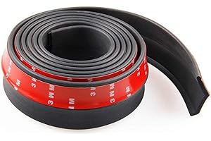 Sugo Racing JDM Black Front Bumper Lip Guard Protector Skid Plate Air Dam 2x98