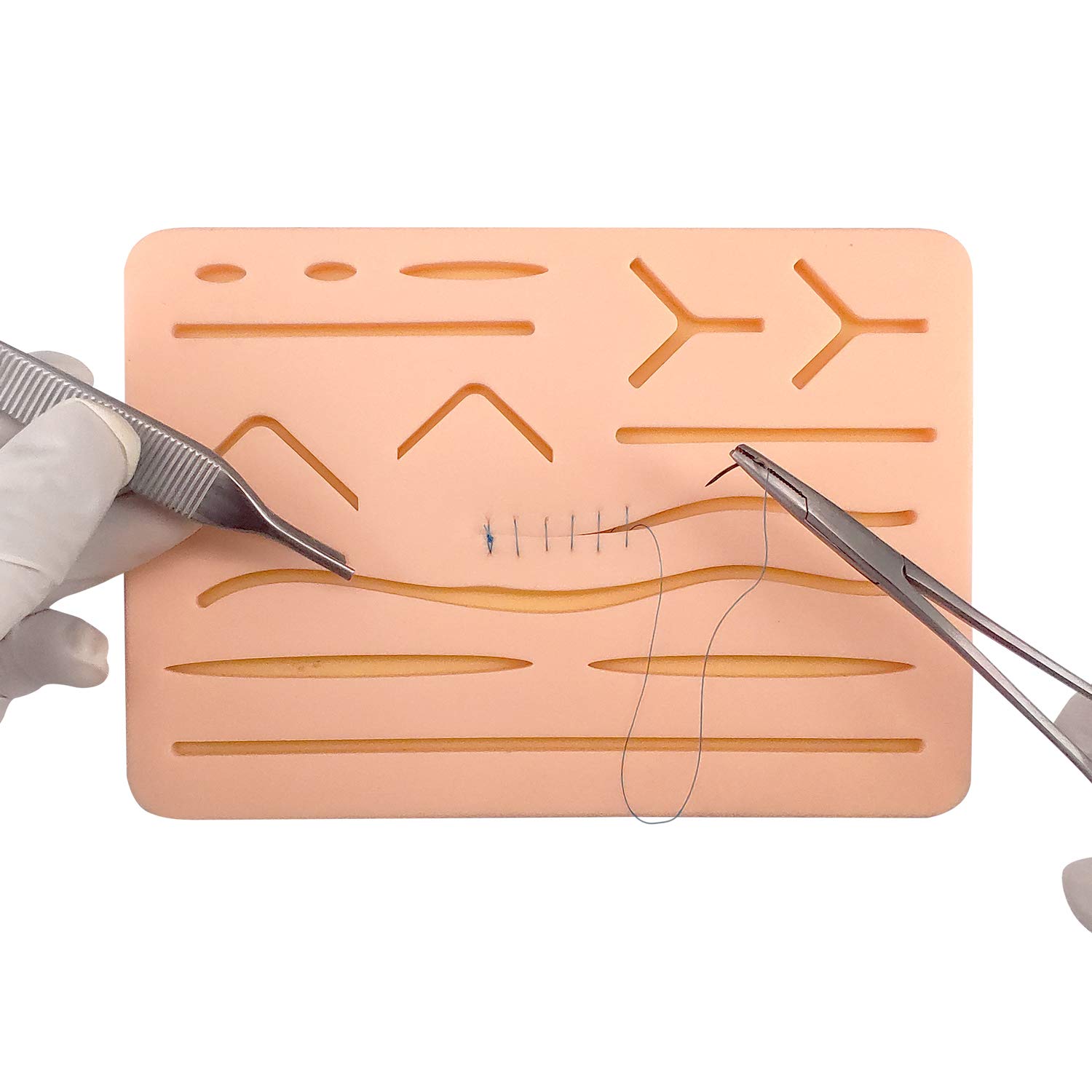 Upgraded Suture Pad for Practicing Suturing - Not Easily Separate, Tear or Rip (Without Base)