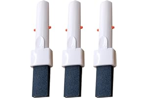 IUYYPU Tough Stain Remover Pool Pumice Stone, 3-Pack Non-Slip Clip-On Handle, Saves Scrubbing Time for Homeowners – Cleans Pools, Hot Tubs & Toilet Bowl Rings