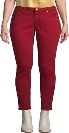 michael kors jeans red