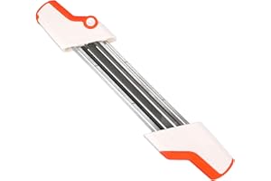2 in 1 Chainsaw Chain Sharpener for Stihl .325 LP Chain Saw, Easy File Chainsaw Sharpening Tool (3/16" File)