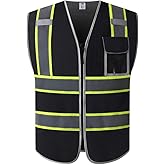 JKSafety Hi-Vis Multiple Pockets Lite MESH Lining Meets ANSI/ISEA Standards