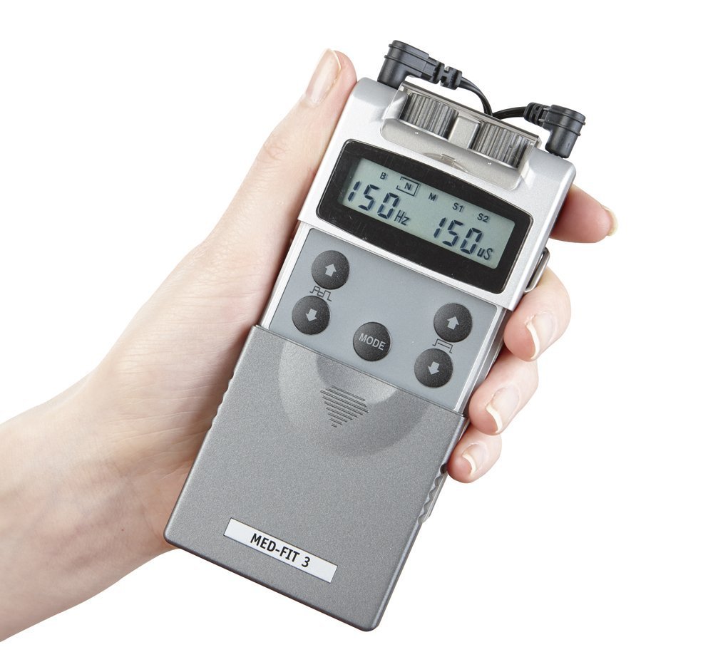 Med Fit Dispositivo de electroestimulación digital dos canales