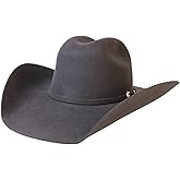 Justin 3X Denton Wool Cowboy Hat (7 1/2, Grey)
