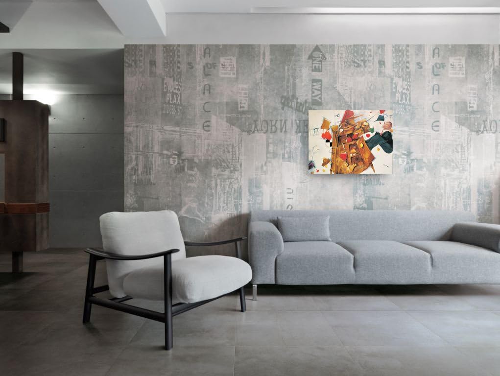 Artopweb Decorative Panel, Multicolour, 107×80 cm - BigaMart