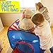 kiddzery Plastic Air Filled Balls for Pits 200 Pack | Crush Proof, Durable, BPA & Phthalates Free, Colorful | for Indoors & Outdoors, Play Tents, Kiddie Pools, Playpen, Jumping Castles, Bounce Houses