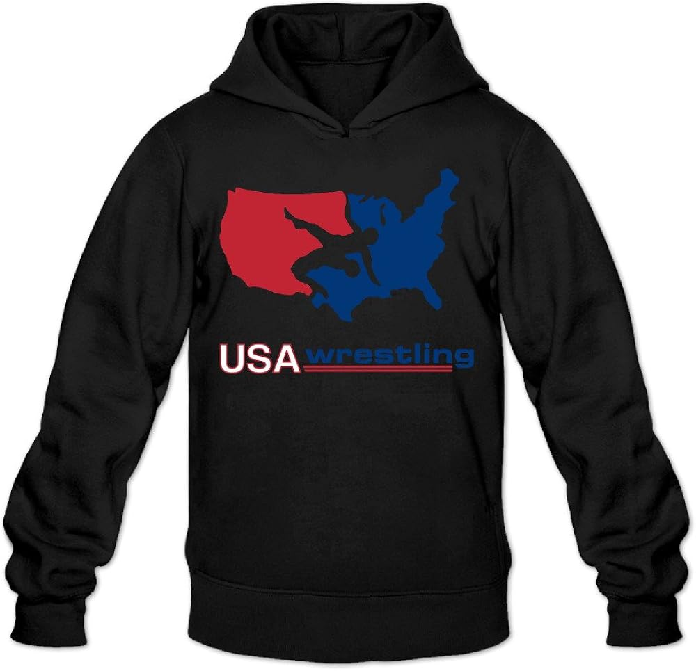 USA Wrestling Men's Hoodies Clothing