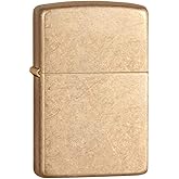 Zippo Armor Tumbled Brass Pocket Lighter