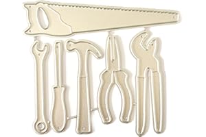 Wrench Hammer Tools Metal Die Cuts Repair Cutting Dies Stencils for Scrapbooking Embossing Paper Decorations Repair Die Cuts 