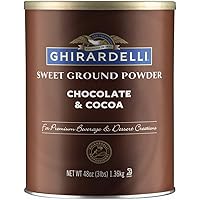 Ghirardelli Sweet Ground Chocolate and Cocoa | 3 lb. | Baking & Desserts