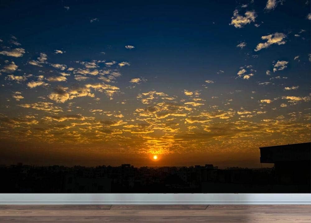 Wall Mural Wallpaper 3D Evening Sunset Sunrise Sunset Sky Wall Mural