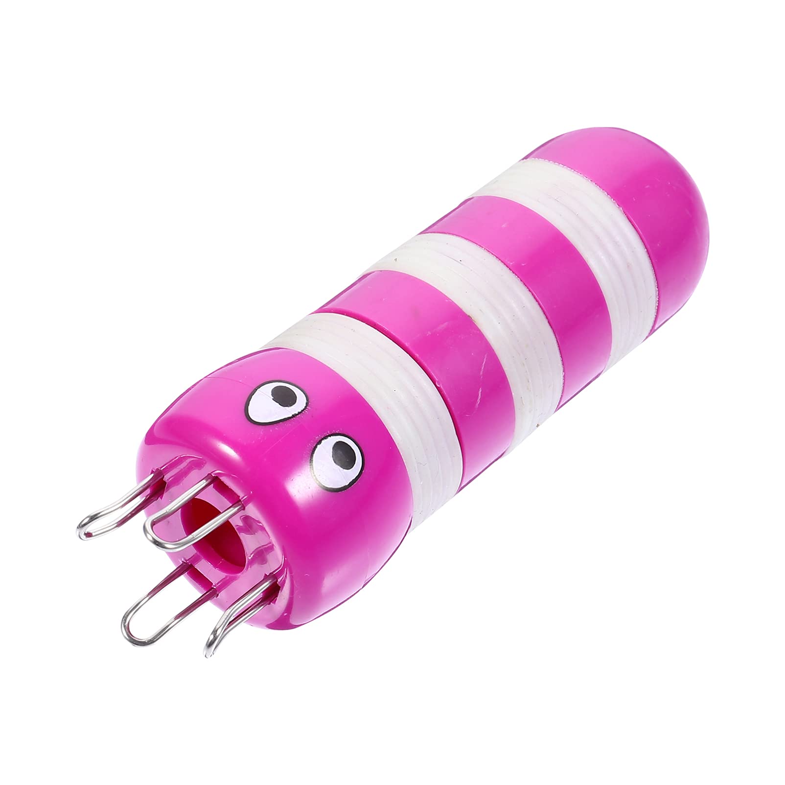 Weaving Knitting Loom Spool DIY Knitted Machines Tool Yarn Rope Knitter Plastic Sweater Doll Maker with Needle Loom Rope Maker for Craft Purple