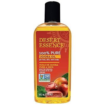 Amazon Com Desert Essence 100 Pure Jojoba Oil 4 Fl Oz
