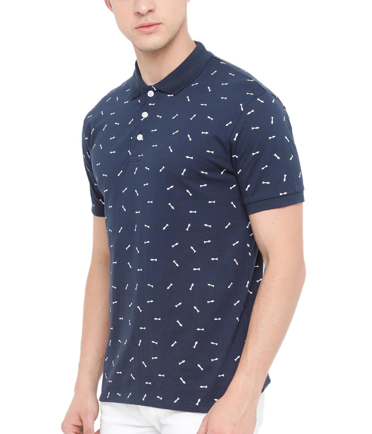 genius18 men's cotton t-shirt