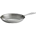 Tramontina Fry Pan Stainless Steel Tri-Ply Clad 12-inch, 80116/007DS