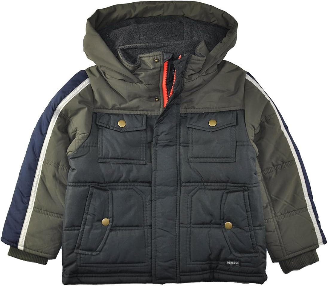 olive green bubble coat