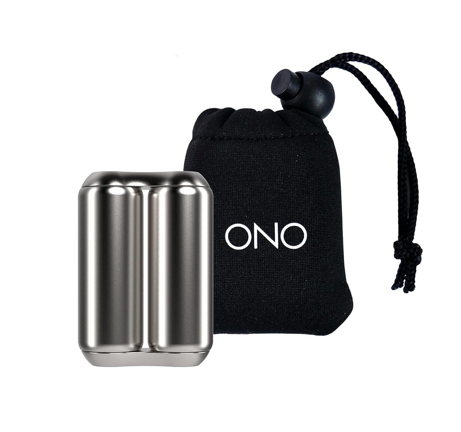 ONO Roller Stainless Steel Mini - The Original Handheld Fidget Toy for Adults | Relieve Stress, Anxiety, Tension | Promotes Focus, Clarity | Compact Portable Design | Stainless Steel for Added Weight