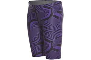 iSwim Jammer Swimsuit – Boys' Competitive Swim Shorts, Quick Dry, UPF 50+, Lined, Athletic Fit