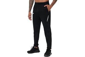 Roadbox Men's Mountain Bike Pants, Winter Thermal Fleece Lined Waterproof Windproof Cycling Pants for Cold Weather MTB