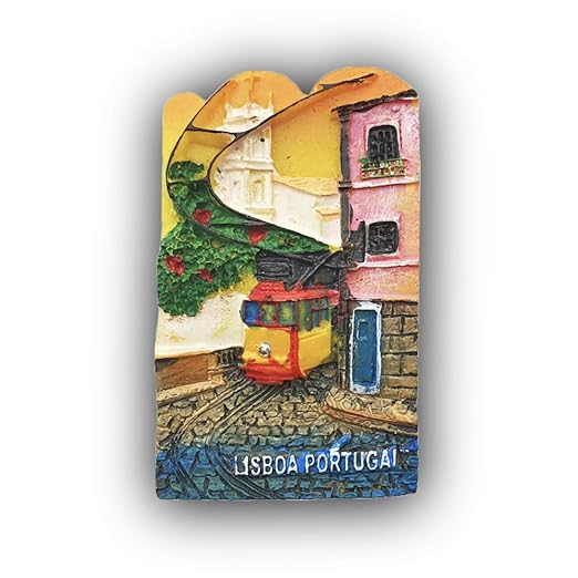 Lisboa Portugal 3D Imán de refrigerador Recuerdos turísticos ...