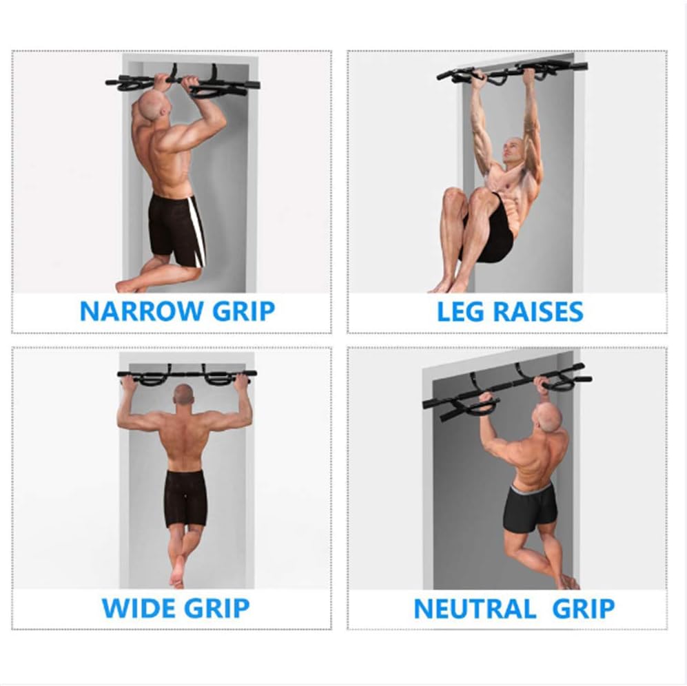 Pull Up Bar No Screws Fitness Bar PushUp Stand Fitness Pole Door