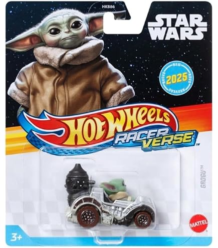 Hot Wheels Racer Verse Chewbacca Car - Metal Body, Battery Powered, 2023 Model, Portable Toy