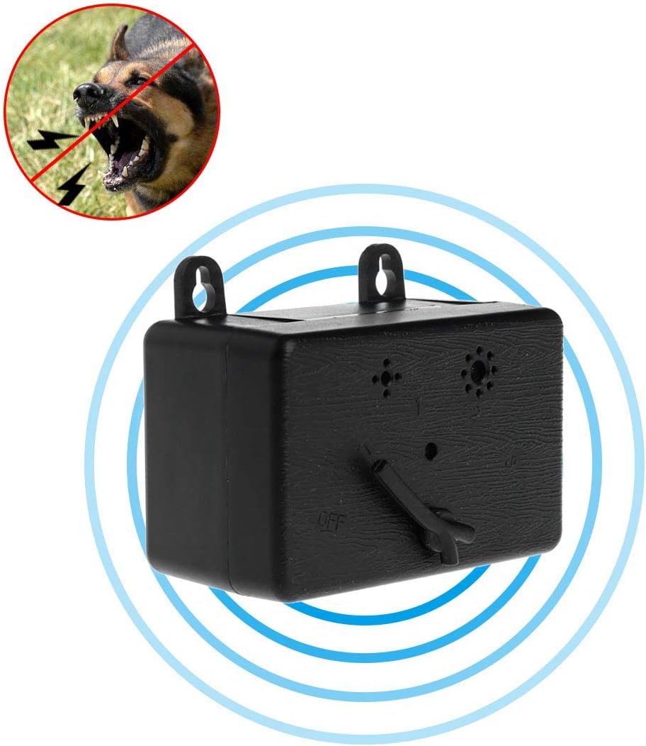 Mallalah Ultrasonic Dog Bark Controller, Outdoor Anti Barking Device Bark Stop Repeller 100% Pet & Human Safe
