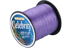 ANGRYFISH 4 Strands Super Strong Braided Fishing Line- Less Expensive -Zero Stretch -Small Diameter-Suitable for Novice Fishermen