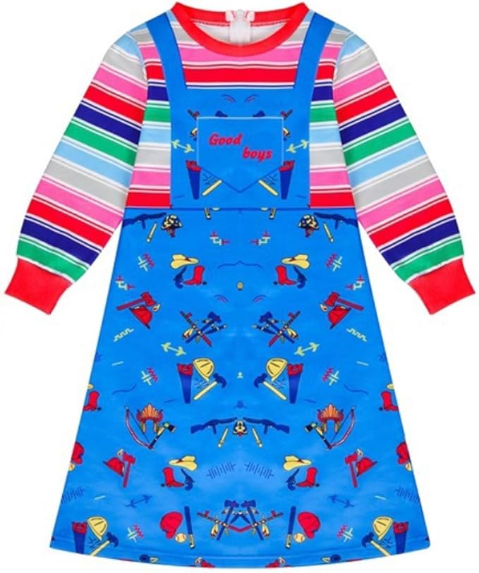 chucky costume baby girl